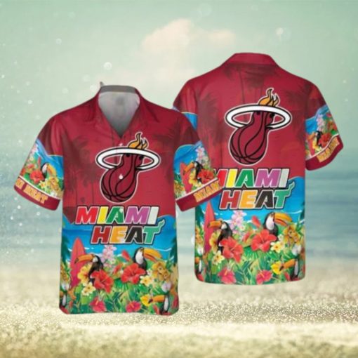 Miami Heat NBA Playoffs Design 9 Beach Hawaiian Shirt Men And Women For Fans Gift