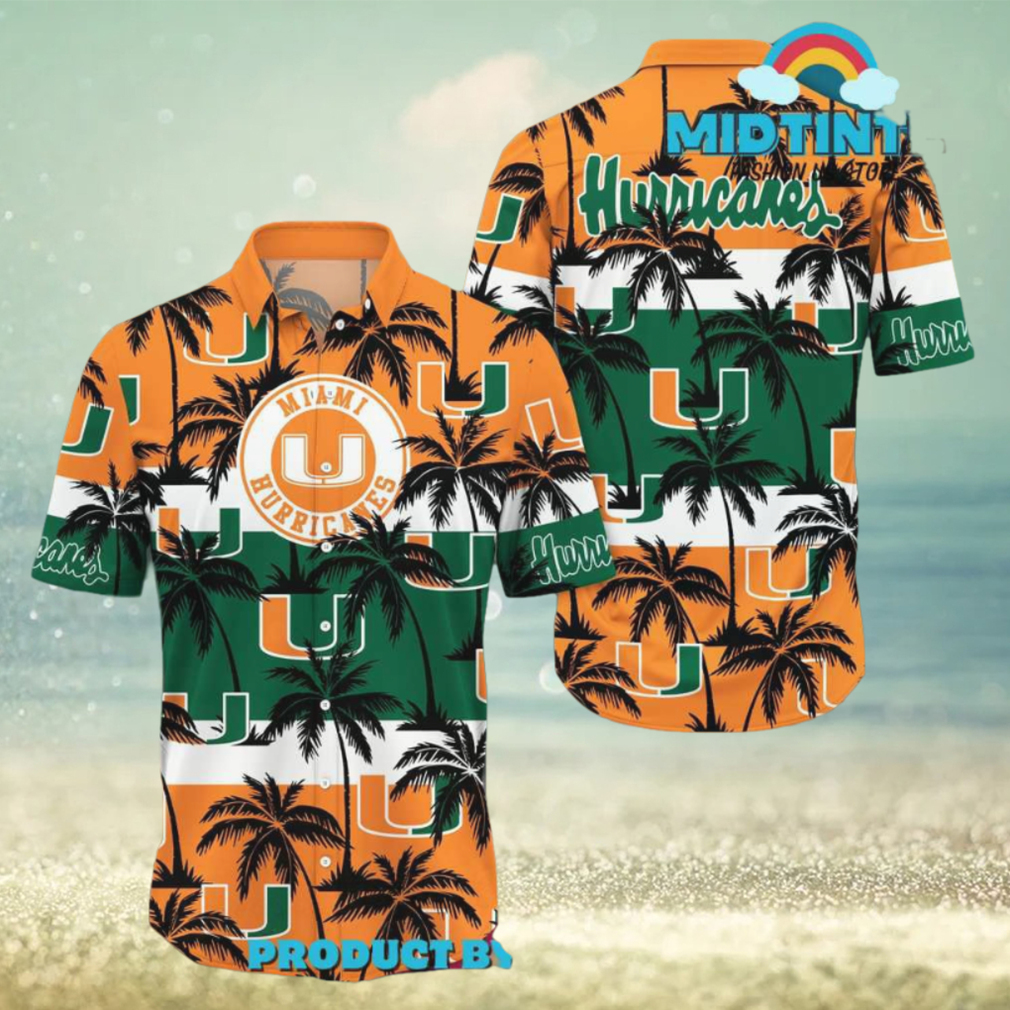 Miami Hurricanes Trending Summer Hawaiian Shirt Miami Hurricanes Trending Summer Hawaiian Shirt