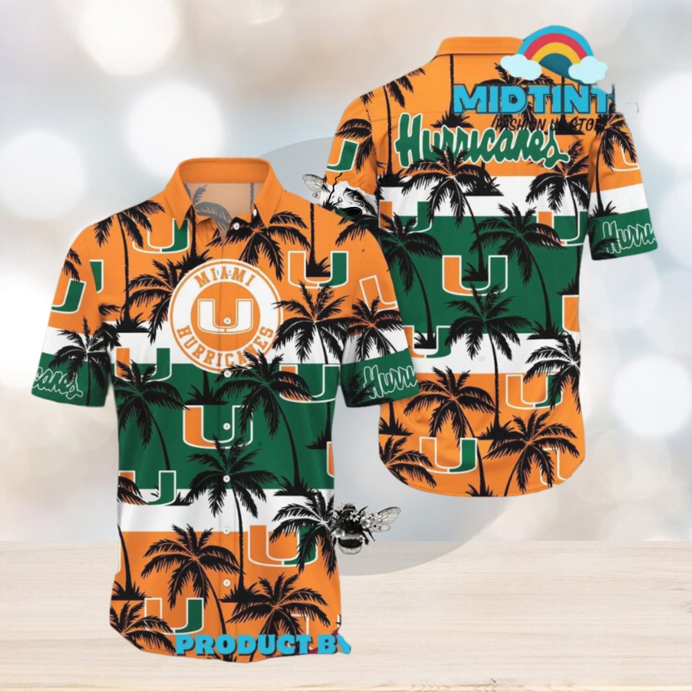 Miami Hurricanes Trending Summer Hawaiian Shirt Miami Hurricanes Trending Summer Hawaiian Shirt