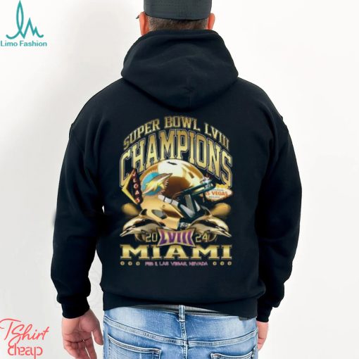 Miami Super Bowl Champions 2024 ‘Gold Rush Vintage’ T Shirt