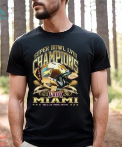 Miami Super Bowl Champions 2024 'Gold Rush Vintage' T Shirt