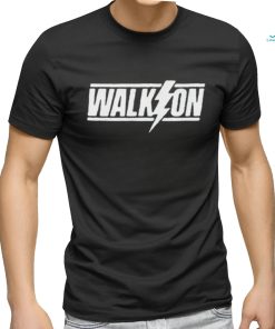 Michael Chandler Wearing Walk On Lightning t shirt