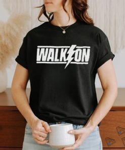 Michael Chandler Wearing Walk On Lightning t shirt