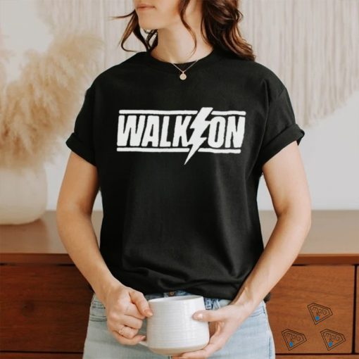 Michael Chandler Wearing Walk On Lightning t shirt