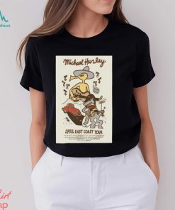 Michael Hurley April 2024 East Coast Tour Poster Shirt