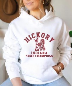 Michael Lombardi Wearing Hickory 1952 Indiana State Champions Shirt