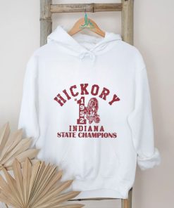 Michael Lombardi Wearing Hickory 1952 Indiana State Champions Shirt