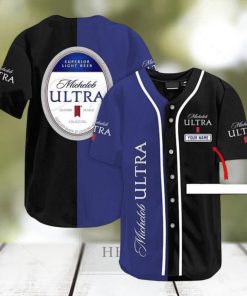Michelob Ultra Customized Logo White Casual Baseball Jersey