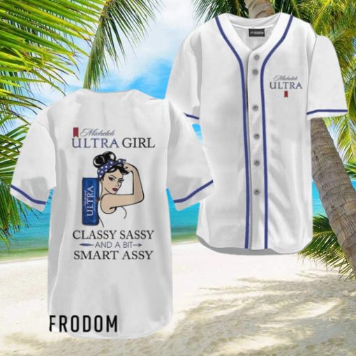 Michelob Ultra Sassy Classy Baseball Jersey