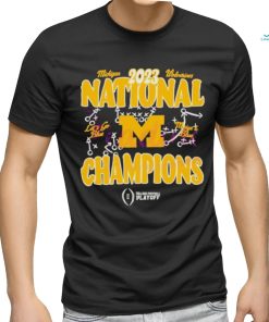Michigan 2023 Wolverines National Champions College Football Playoffs shirt