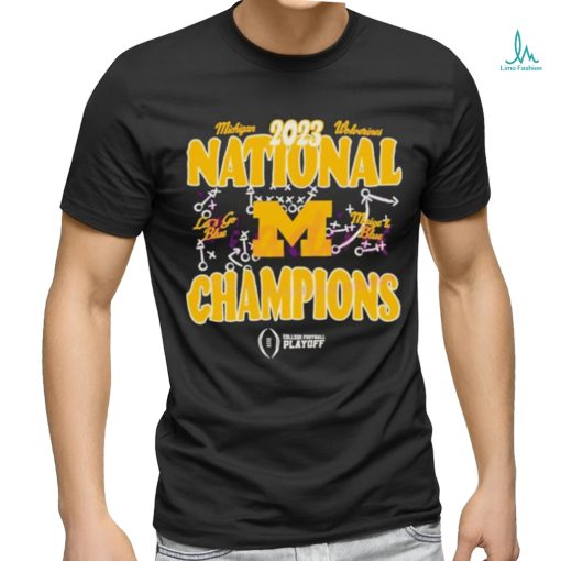 Michigan 2023 Wolverines National Champions College Football Playoffs shirt