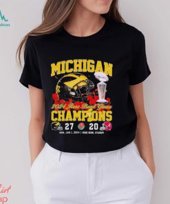 Michigan 2024 Rose Bowl Game Champions 27 20 Alabama Helmet Shirt, hoodie, sweater, long sleeve and tank top Michigan 2024 Rose Bowl Game Champions 27 20 Alabama Helmet Shirt