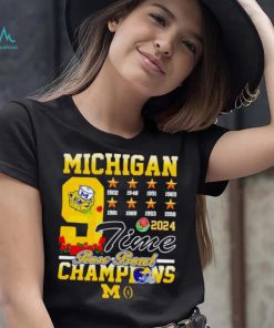 Michigan 2024 time Rose Bowl Champions shirt