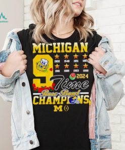 Michigan 2024 time Rose Bowl Champions shirt