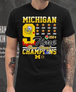 Michigan 2024 time Rose Bowl Champions shirt