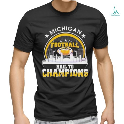 Michigan City Football Hail To Champions 2024 shirt