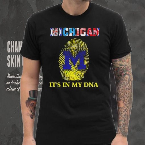 Michigan City Team Sports Logo It’s In My DNA 2024 T shirt