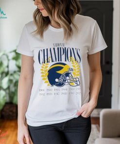 Michigan Football 12x National Champions shirt