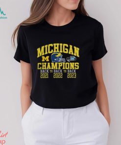 Michigan Football 2023 Big Ten Champions Back to Back Shirt Hoodie Michigan 2023 Big Ten Championships T Shir