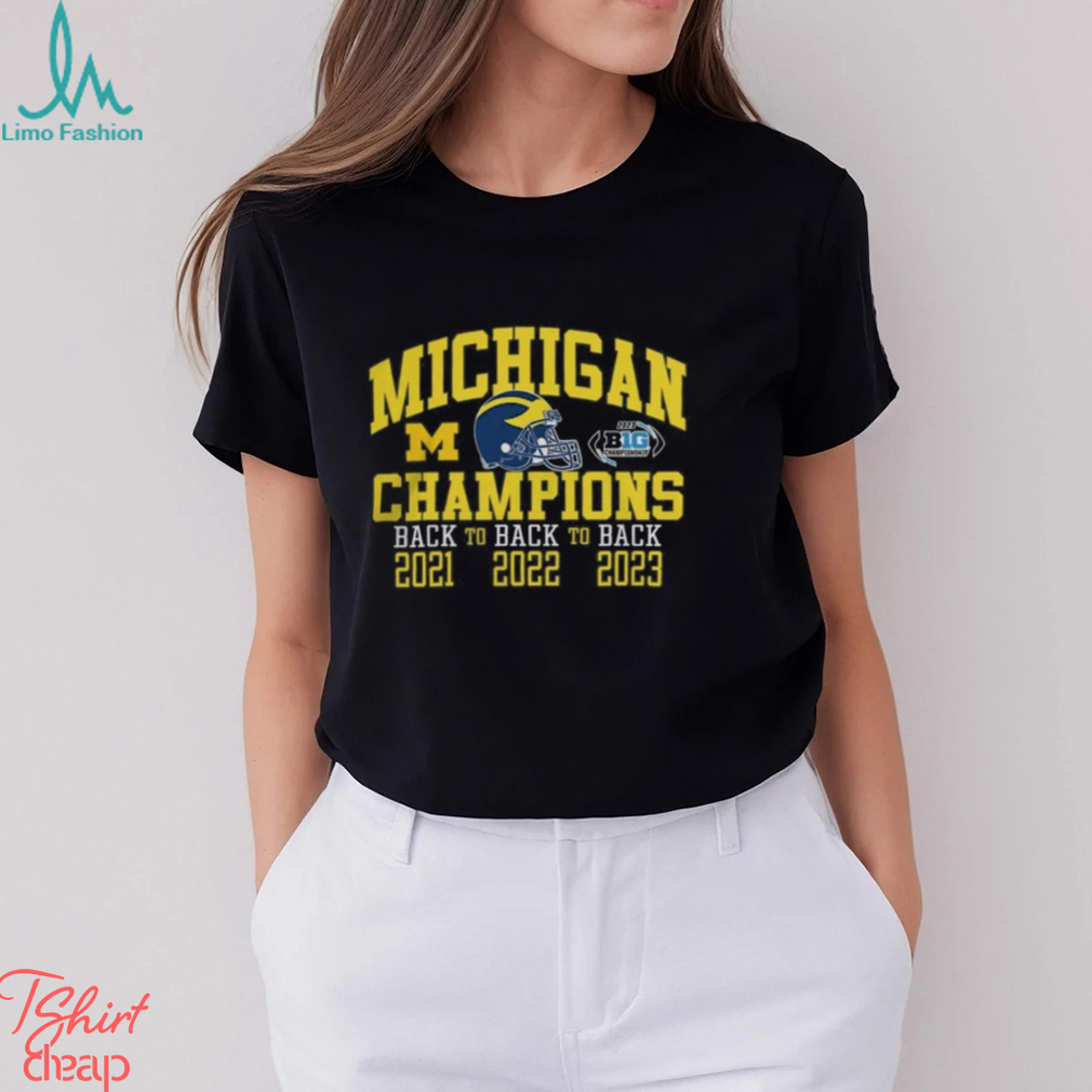 Michigan Football 2023 Big Ten Champions Back to Back Shirt Hoodie Michigan 2023 Big Ten Championships T Shir Michigan Football 2023 Big Ten Champions Back to Back Shirt Hoodie Michigan 2023 Big Ten Championships T Shir
