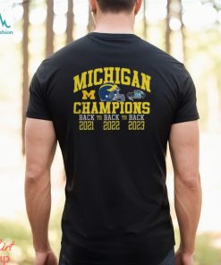 Michigan Football 2023 Big Ten Champions Back to Back Shirt Hoodie Michigan 2023 Big Ten Championships T Shir