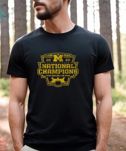 Michigan Football 2023 National Champions Logo Shirt