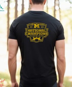 Michigan Football 2023 National Champions Logo Shirt