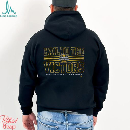 Michigan Football Hail To The Victors National Champions 2023 Shirt