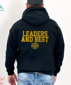 Michigan Football National Champs Leaders And Best 2023 Shirt