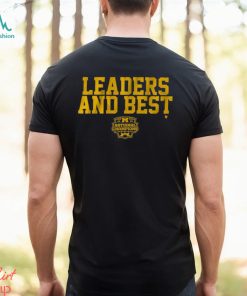 Michigan Football National Champs Leaders And Best 2023 Shirt