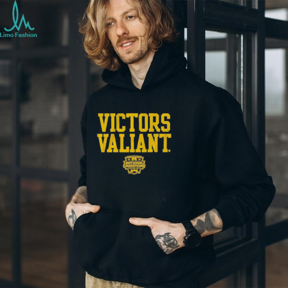 Michigan Football National Champs Victors Valiant T shirt Michigan Football National Champs Victors Valiant T shirt