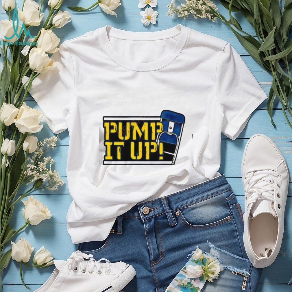 Michigan Football Pump It Up Shirt Michigan Football Pump It Up Shirt