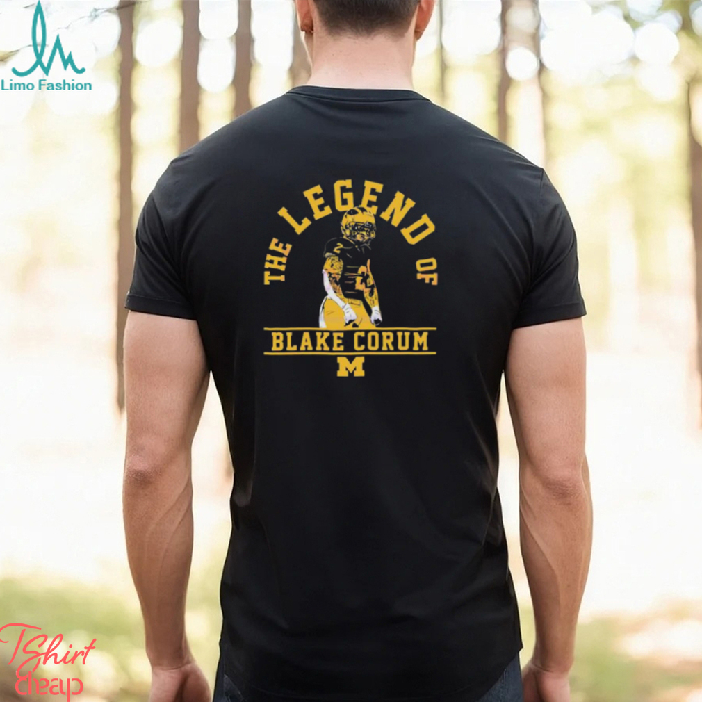 Michigan Football The Legend Of Blake Corum Shirt Michigan Football The Legend Of Blake Corum Shirt