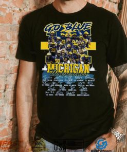 Michigan Go Blue Signature 2023 Nationl Championships shirt