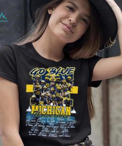 Michigan Go Blue Signature 2023 Nationl Championships shirt