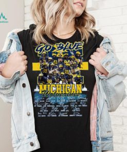 Michigan Go Blue Signature 2023 Nationl Championships shirt