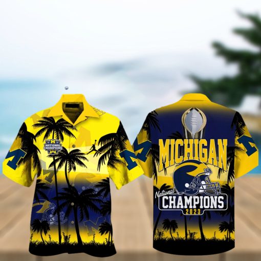 Michigan National Champions 2023 Hawaiian Shirt