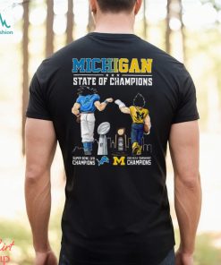 Michigan State Of Champions Superbowl LVIII 2023 NCAA Tournament Shirt