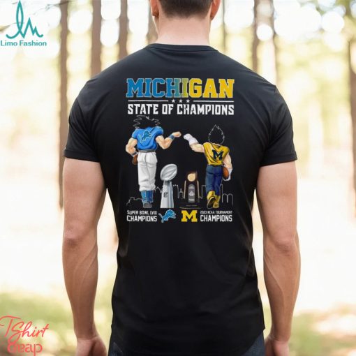 Michigan State Of Champions Superbowl LVIII 2023 NCAA Tournament Shirt