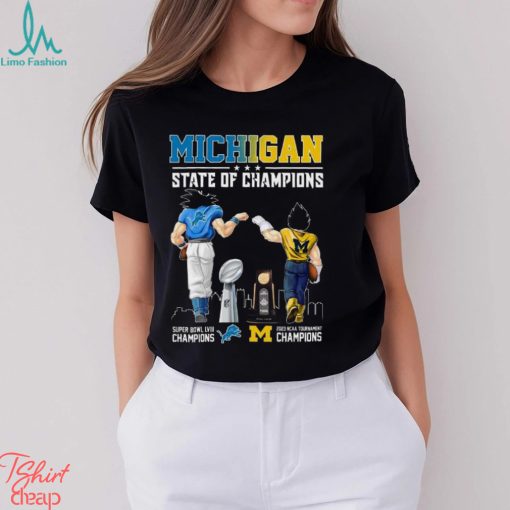 Michigan State Of Champions Superbowl LVIII 2023 NCAA Tournament Shirt