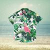 Michigan State Spartans Black Floral Hawaiian Shirt