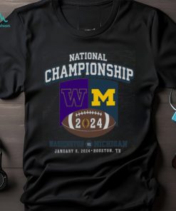Michigan Vs Washington Football 2024 National Championship Game Head To Head Matchup Shirt