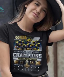 Michigan Wins CFP National Championships Champions 34 13 Huskies Shirt