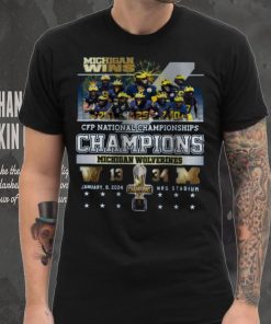 Michigan Wins CFP National Championships Champions 34 13 Huskies Shirt