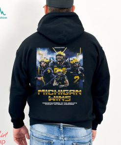 Michigan Wins congratulations To the 2023 CFB playoff National Champions shirt