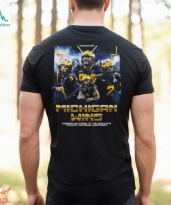 Michigan Wins congratulations To the 2023 CFB playoff National Champions shirt