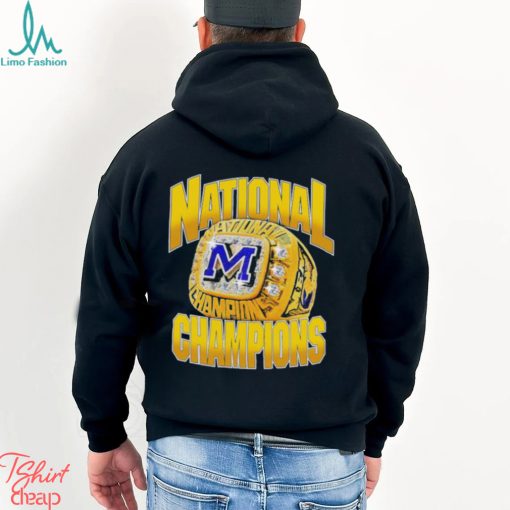 Michigan Wolverine Champs ring 2024 shirt