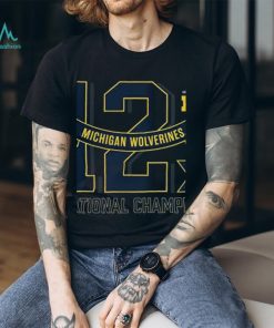 Michigan Wolverines 12X Football National Champions Exceptional Talent shirt