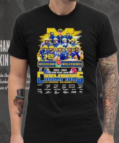 Michigan Wolverines 2023 2024 Rose Bowl Game Champions shirt