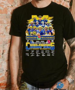 Michigan Wolverines 2023 2024 Rose Bowl Game Champions shirt